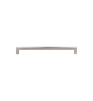 Top Knobs TK675BSN Transcend 9" Center to Center Zinc Alloy Podium Cabinet Pull in Brushed Satin Nickel
