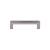 Top Knobs TK672BSN Transcend 3 3/4" Center to Center Zinc Alloy Podium Cabinet Pull in Brushed Satin Nickel