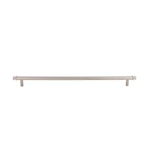 Top Knobs TK3057BSN Ellis 12" Center to Center Zinc Alloy Julian Bar Cabinet Pull in Brushed Satin Nickel