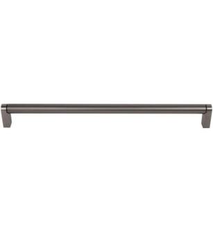 Top Knobs M2442 Bar Pulls 30 1/4" Center to Center Steel Pennington Handle Cabinet Pull in Ash Gray