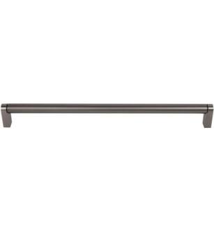 Top Knobs M2441 Bar Pulls 26 1/2" Center to Center Steel Pennington Handle Cabinet Pull in Ash Gray