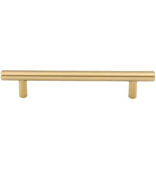 Top Knobs M2421 Bar Pulls 5 1/8" Center to Center Steel Hopewell Bar Cabinet Pull in Honey Bronze