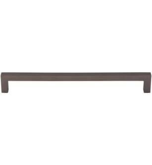 Top Knobs M2152 Nouveau III 8 7/8" Center to Center Zinc Alloy Square Bar Cabinet Pull in Ash Gray