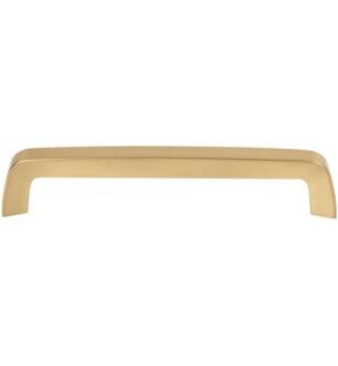 Top Knobs M1892 Nouveau III 6 3/8" Center to Center Zinc Alloy Tapered Bar Cabinet Pull in Honey Bronze