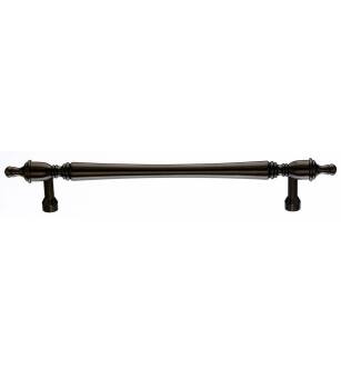 Top Knobs M827-18 Appliance Somerset 18" Center to Center Brass Finial Bar Cabinet Pull in Oil Rubbed Bronze