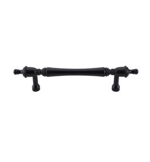 Top Knobs M825-8 Appliance Somerset 8" Center to Center Brass Finial Bar Cabinet Pull in Patina Black