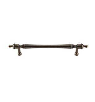 Top Knobs M822-12 Appliance Somerset 12" Center to Center Brass Finial Bar Cabinet Pull in German Bronze