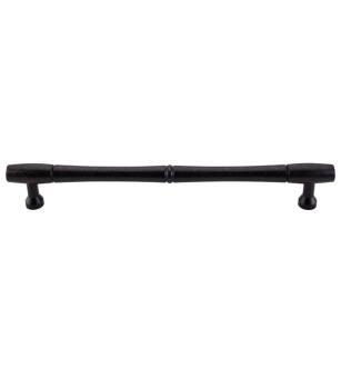 Top Knobs M795-18 Appliance Nouveau 18" Center to Center Brass Bamboo Bar Cabinet Pull in Patina Black