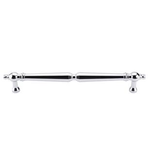 Top Knobs M728-12 Appliance Asbury 12" Center to Center Brass Bar Cabinet Pull in Polished Chrome