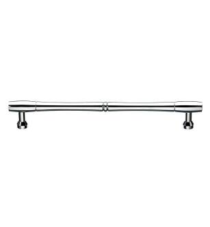 Top Knobs M721-18 Appliance Nouveau 18" Center to Center Brass Bamboo Bar Cabinet Pull in Polished Chrome