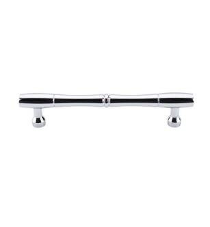 Top Knobs M721-8 Appliance Nouveau 8" Center to Center Brass Bamboo Bar Cabinet Pull in Polished Chrome