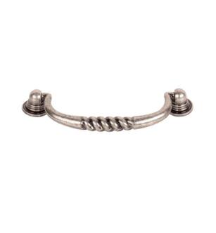 Top Knobs M18AP Britannia 3 3/4" Center to Center Zinc Alloy Eton Drop Cabinet Pull in Pewter Antique