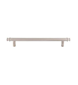 Top Knobs TK3054BSN Ellis 6 3/8" Center to Center Zinc Alloy Julian Bar Cabinet Pull in Brushed Satin Nickel
