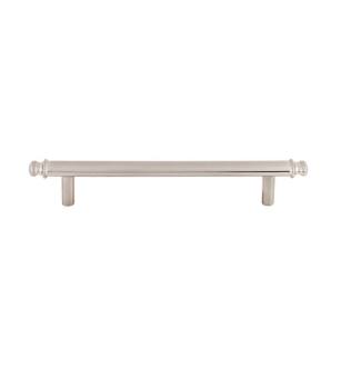 Top Knobs TK3053BSN Ellis 5 1/8" Center to Center Zinc Alloy Julian Bar Cabinet Pull in Brushed Satin Nickel