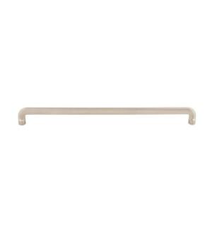 Top Knobs TK3046BSN Ellis 12" Center to Center Zinc Alloy Hartridge Handle Cabinet Pull in Brushed Satin Nickel