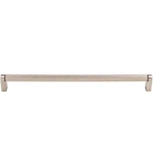 Top Knobs M2649 Bar Pulls 18 7/8" Center to Center Steel Amwell Handle Cabinet Pull in Brushed Satin Nickel