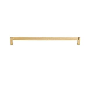Top Knobs M2612 Bar Pulls 24" Center to Center Steel Amwell Handle Appliance Cabinet Pull in Honey Bronze