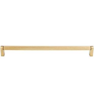 Top Knobs M2609 Bar Pulls 30 1/4" Center to Center Steel Amwell Handle Cabinet Pull in Honey Bronze