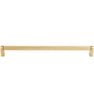 Top Knobs M2606 Bar Pulls 15" Center to Center Steel Amwell Handle Cabinet Pull in Honey Bronze