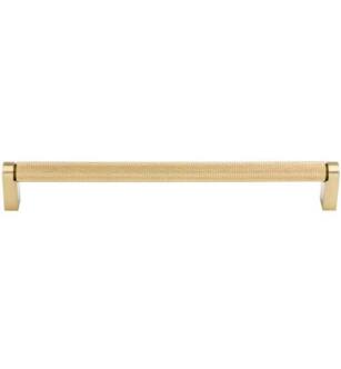 Top Knobs M2604 Bar Pulls 8 7/8" Center to Center Steel Amwell Handle Cabinet Pull in Honey Bronze