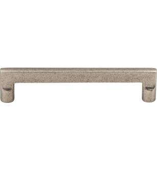 Top Knobs M1365 Aspen 6" Center to Center Cast Bronze Flat Sided Cabinet Pull in Silicon Bronze Light