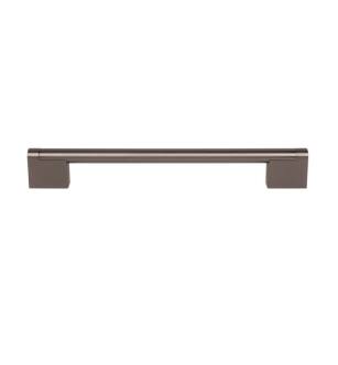 Top Knobs M2499 Bar Pulls 18" Center to Center Steel Princetonian Handle Appliance Cabinet Pull in Ash Gray