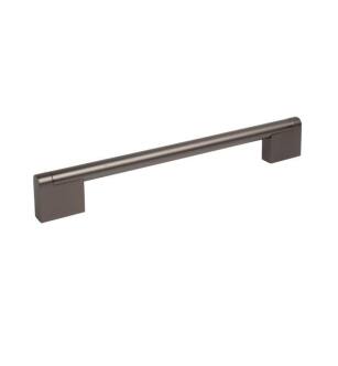 Top Knobs M2498 Bar Pulls 12" Center to Center Steel Princetonian Handle Appliance Cabinet Pull in Ash Gray