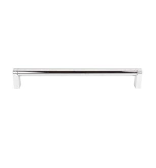 Top Knobs M2491 Bar Pulls 18" Center to Center Steel Pennington Handle Appliance Cabinet Pull in Polished Chrome
