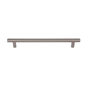 Top Knobs M2463 Appliance 18" Center to Center Steel Hopewell Bar Cabinet Pull in Ash Gray