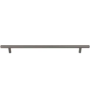Top Knobs M2460 Bar Pulls 26 1/2" Center to Center Steel Hopewell Bar Cabinet Pull in Ash Gray