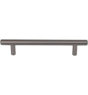 Top Knobs M2454 Bar Pulls 5 1/8" Center to Center Steel Hopewell Bar Cabinet Pull in Ash Gray