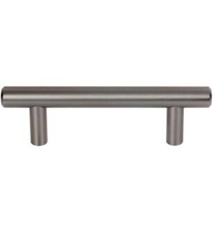 Top Knobs M2453 Bar Pulls 3" Center to Center Steel Hopewell Bar Cabinet Pull in Ash Gray
