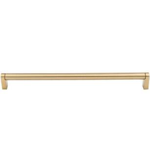 Top Knobs M2409 Bar Pulls 30 1/4" Center to Center Steel Pennington Handle Cabinet Pull in Honey Bronze