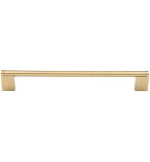 Top Knobs M2414 Bar Pulls 8 7/8" Center to Center Steel Princetonian Handle Cabinet Pull in Honey Bronze