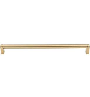 Top Knobs M2406 Bar Pulls 15" Center to Center Steel Pennington Handle Cabinet Pull in Honey Bronze