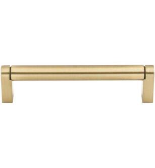 Top Knobs M2402 Bar Pulls 5 1/8" Center to Center Steel Pennington Handle Cabinet Pull in Honey Bronze