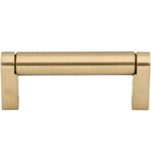 Top Knobs M2400 Bar Pulls 3" Center to Center Steel Pennington Handle Cabinet Pull in Honey Bronze