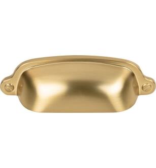 Top Knobs M2223 Dakota 2 5/8" Center to Center Zinc Alloy Charlotte Cup Cabinet Pull in Honey Bronze