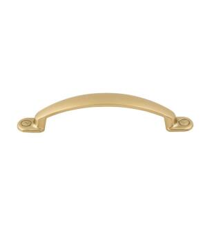 Top Knobs M2218 Somerset 3 3/4" Center to Center Zinc Alloy Arendal Arch Cabinet Pull in Honey Bronze