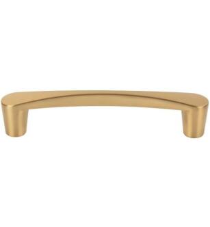 Top Knobs M2214 Nouveau III 5 1/8" Center to Center Zinc Alloy Infinity Bar Cabinet Pull in Honey Bronze