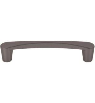 Top Knobs M2213 Nouveau III 5 1/8" Center to Center Zinc Alloy Infinity Bar Cabinet Pull in Ash Gray