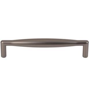 Top Knobs M2206 Nouveau II 5 1/8" Center to Center Zinc Alloy Fluted Handle Cabinet Pull in Ash Gray