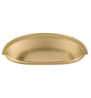 Top Knobs M2193 Somerset 3" Center to Center Zinc Alloy Cup Cabinet Pull in Honey Bronze
