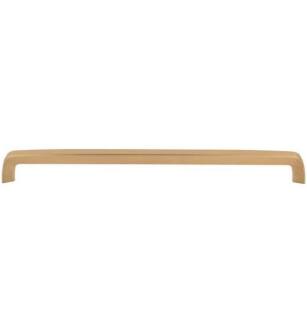 Top Knobs M2189 Nouveau III 17 5/8" Center to Center Zinc Alloy Tapered Bar Cabinet Pull in Honey Bronze