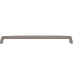 Top Knobs M2188 Nouveau III 17 5/8" Center to Center Zinc Alloy Tapered Bar Cabinet Pull in Ash Gray