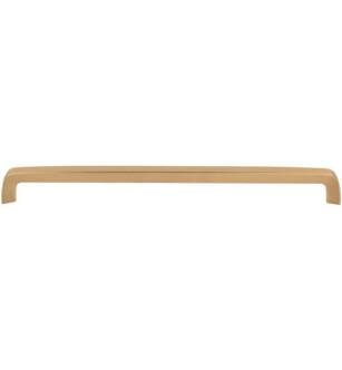 Top Knobs M2187 Nouveau III 12 5/8" Center to Center Zinc Alloy Tapered Bar Cabinet Pull in Honey Bronze