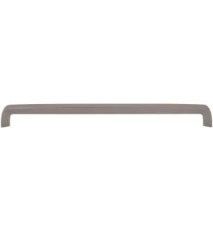 Top Knobs M2186 Nouveau III 12 5/8" Center to Center Zinc Alloy Tapered Bar Cabinet Pull in Ash Gray