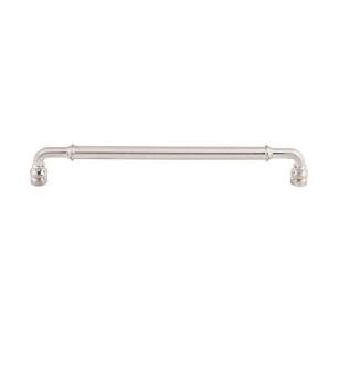 Top Knobs TK887BSN Devon 8 7/8" Center to Center Zinc Alloy Brixton Pull in Brushed Satin Nickel