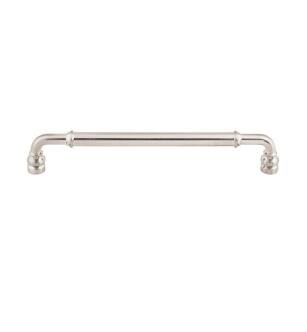 Top Knobs TK886BSN Devon 7 5/8" Center to Center Zinc Alloy Brixton Pull in Brushed Satin Nickel