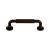 Top Knobs TK822OR Serene 3 3/4" Center to Center Lily Cabinet Pull in Oil Rubbed Bronze